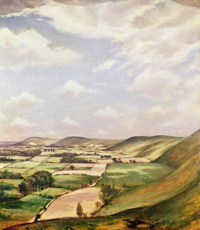 Sussex Landscape by Christopher Richard Wynne Nevinson